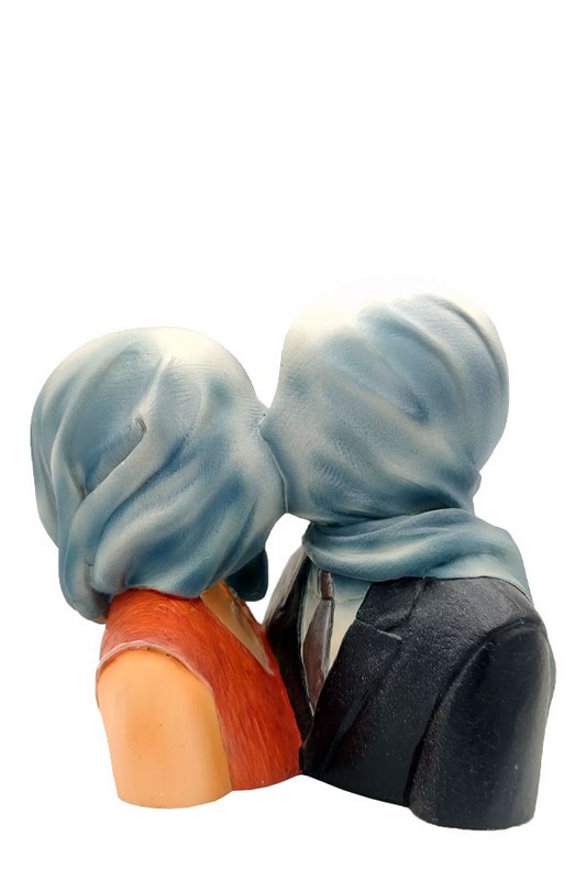 مجسمه margritte les amants ۰۵