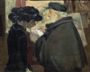 degas and his model