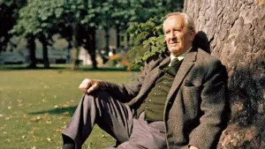 تصویر جی آر آر تالکین نویسنده کتاب برن و لوتینJohn Ronald Reuel Tolkien