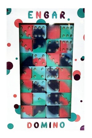 بازی دومینو ۴ رنگ پاستیلی