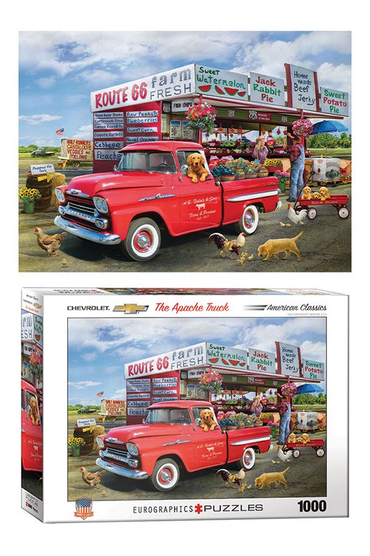 پازل the apache truck ۶۰۰۰-۵۳۳۷ ۱۰۰۰ pcs