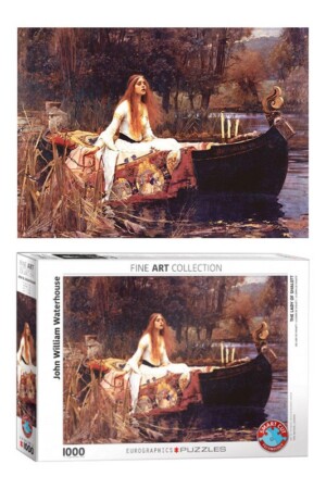 پازل the lady of shalott ۶۰۰۰-۱۱۳۳ ۱۰۰۰ pcs