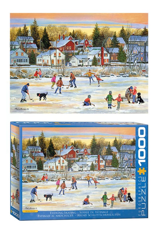 پازل EVENING SKATING ۶۰۰۰-۵۴۳۹ ۱۰۰۰ pcs