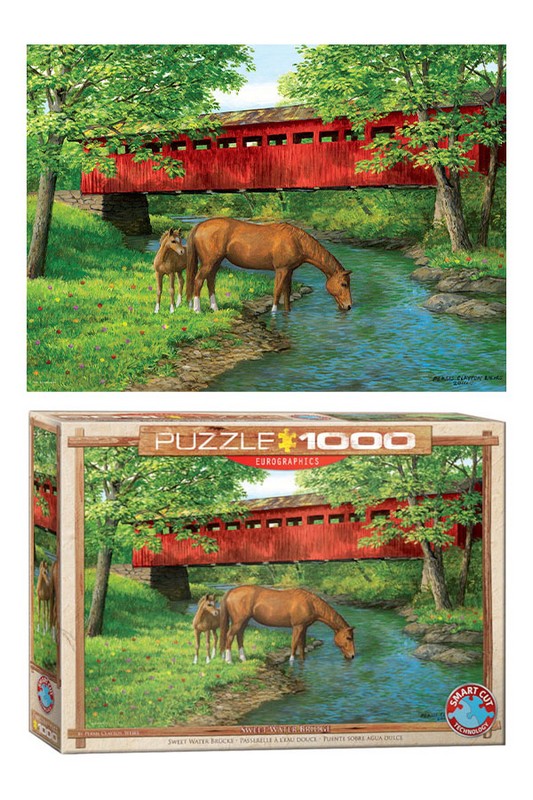 پازل SWEET WATER BRIDGE ۶۰۰۰-۰۸۳۴ ۱۰۰۰ pcs