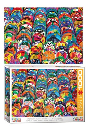 پازل ۱۰۰۰ MEXICAN PLATES ۶۰۰۰-۵۴۲۱ pcs