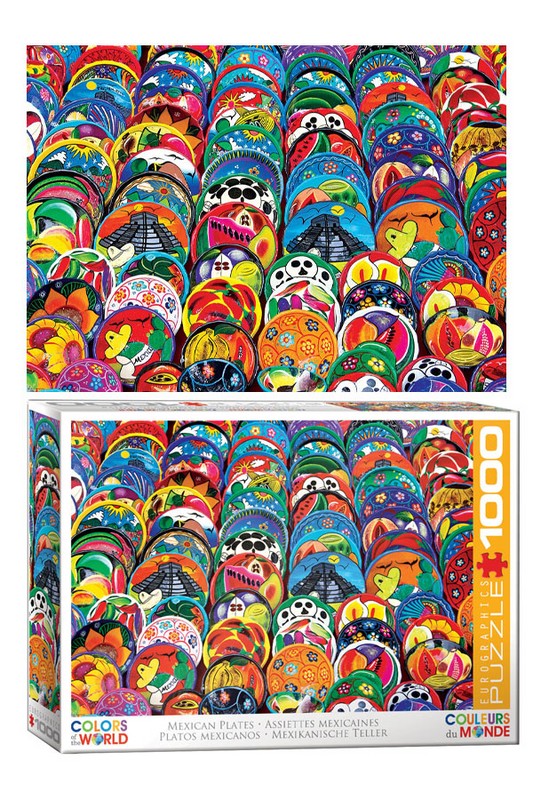 پازل ۱۰۰۰ MEXICAN PLATES ۶۰۰۰-۵۴۲۱ pcs