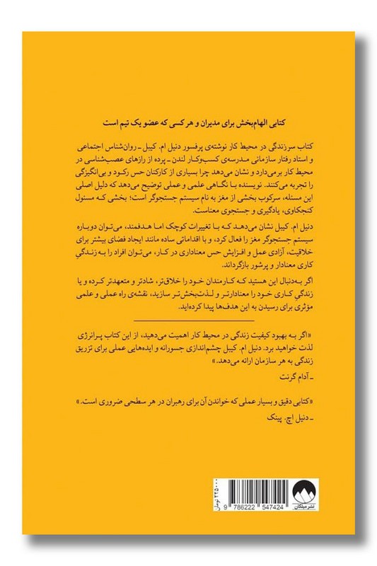 کتاب سرزندگی در محیط کار