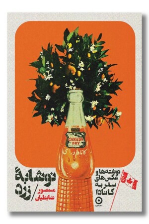 کتاب نوشابه زرد نوشته و عکس های سفر به کانادا