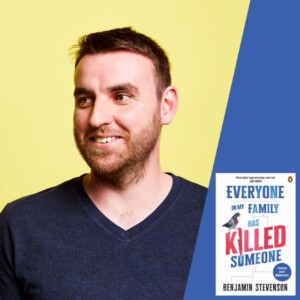 تصویر بنجامین استیونسن نویسنده کتاب در خانواده من همه آدم کشته اند