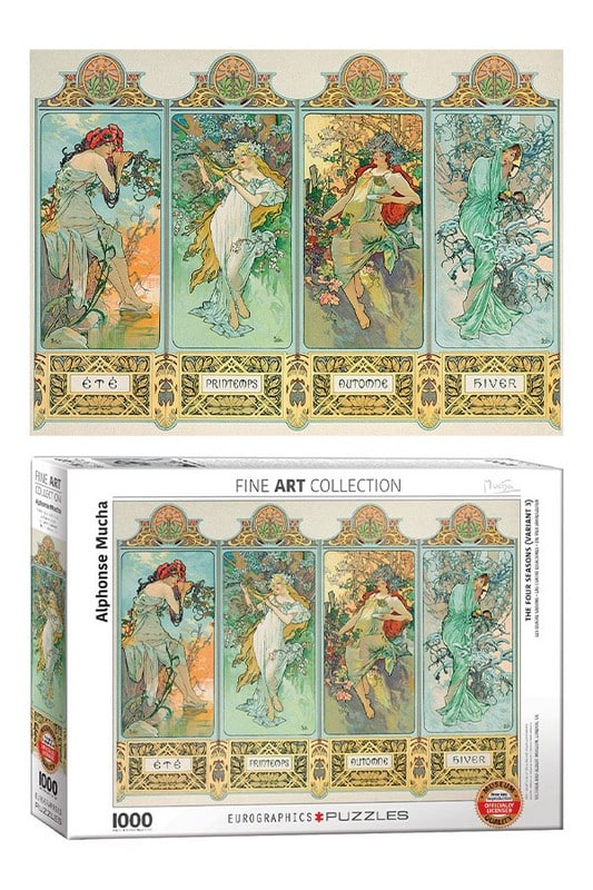 پازل the four seasons ۶۰۰۰ ۰۸۲۴ ۱۰۰۰PCS