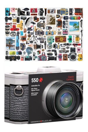 پازل Classic Camera tin ۸۵۵۱ ۵۶۰۰ ۵۵۰pcs