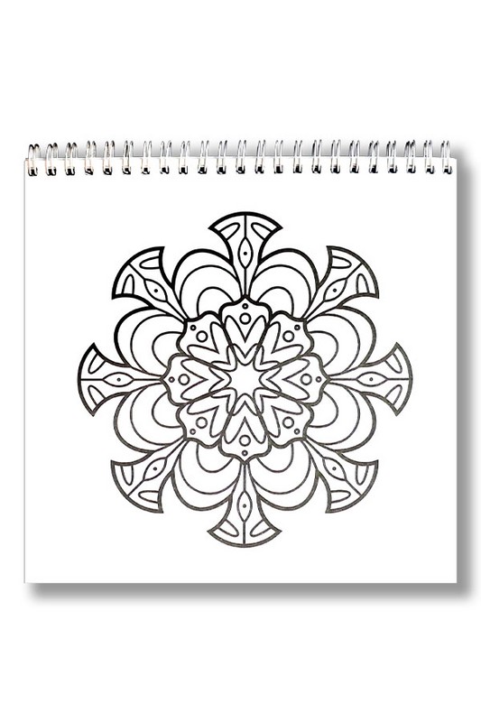 کتاب رنگ آمیزی بزرگسالان ماندالا