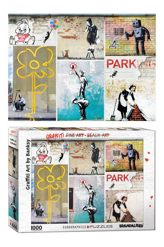 پازل street art ۶۰۰۰ ۵۷۶۵ ۱۰۰۰pcs