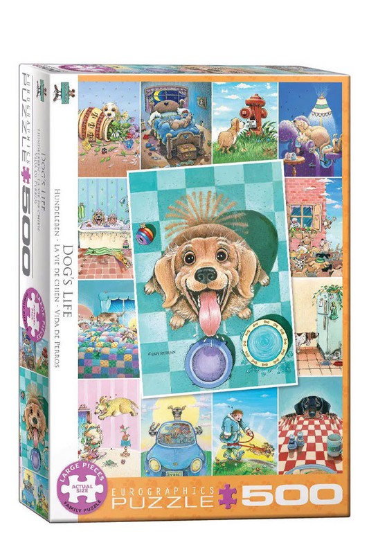 پازل dogs life ۶۵۰۰ ۵۳۶۵ ۵۰۰pcs