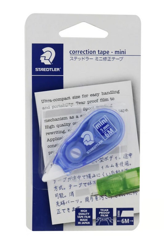 لاک غلط گیر نواری ۶ متری رنگ آبی کد ۶۲۰۱ استدلر