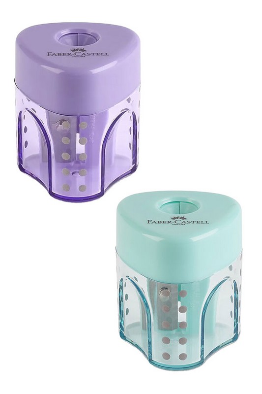 تراش تک سوراخ مخزن دار گریپ مینی رنگ پاستلی ۱۸۳۴۰۵ فابر کاستل