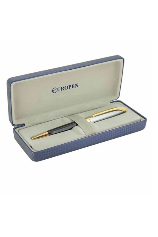 خودکار مشکی گیره زرد رینگ ring یوروپن