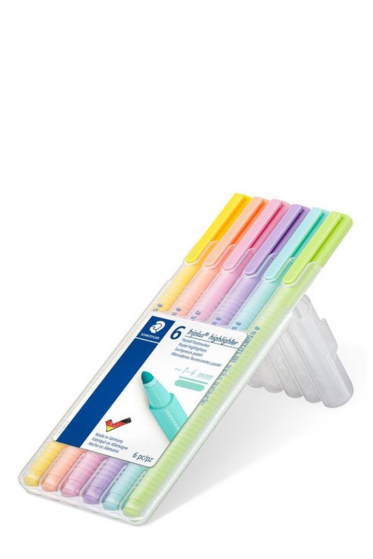 هایلایتر ۶ عددی پاستلی تریپلاس ۳۶۲