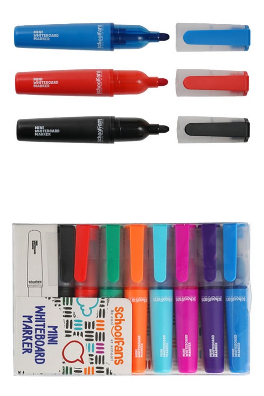 ماژیک وایت برد ۸ رنگ نوک گرد ۹۲۲۲۰۸ اسکول فنس