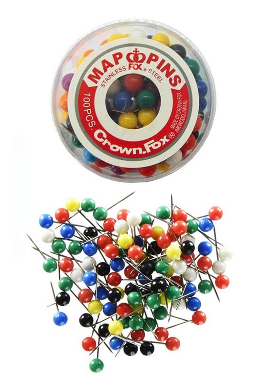 سوزن نقشه رنگی ۱۰۰ عددی ژاپنی