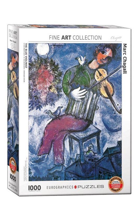 پازل the blue violinist ۶۰۰۰ ۰۸۵۲ ۱۰۰۰pcs