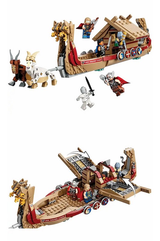لگو Lego The Goat Boat ۷۶۲۰۸