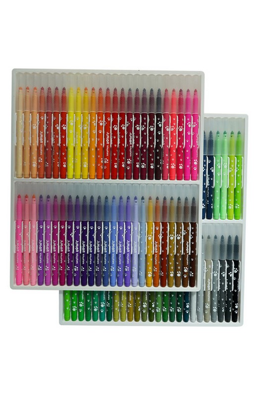 ماژیک نقاشی ۱۰۰ رنگ جونیور Fa۹۲۲۲۰۶ اسکول فنس