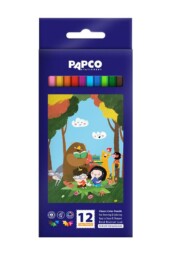 مداد رنگی کلاسیک ۱۲ رنگ جعبه مقوایی