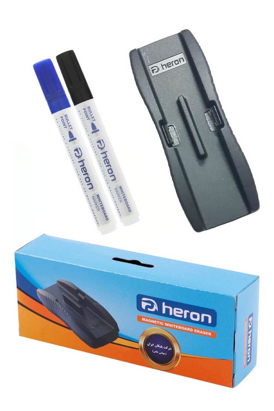 تخته پاکن با ۲ عدد ماژیک نوک گرد ۶۰۸۱۹۶