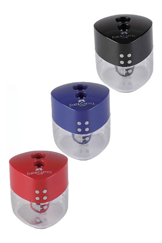 تراش دو سوراخ مخزن دار گریپ رنگ اداری ۱۸۳۱۰۱ فابر کاستل