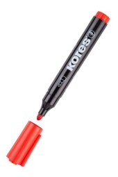 ماژیک پرمننت قرمز نوک گرد