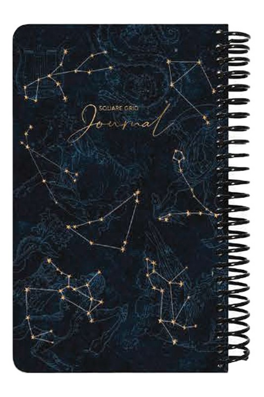 دفتر ژورنال خطی فنری همراه با استیکر