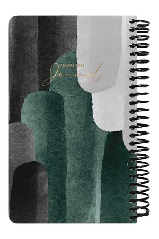 دفتر ژورنال خطی فنری همراه با استیکر