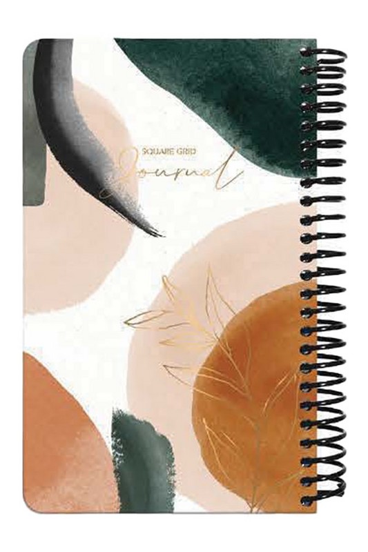 دفتر ژورنال خطی فنری همراه با استیکر