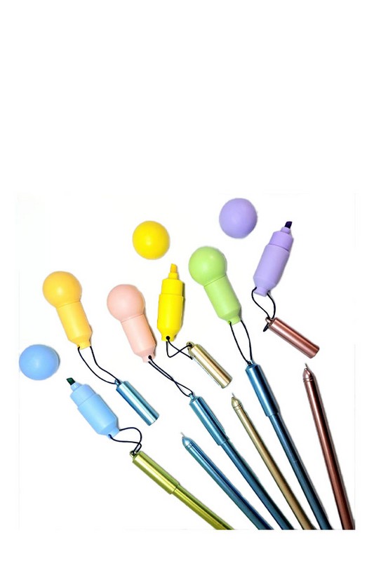 روان نویس لامپی هایلایتر دار md-۱۳۷