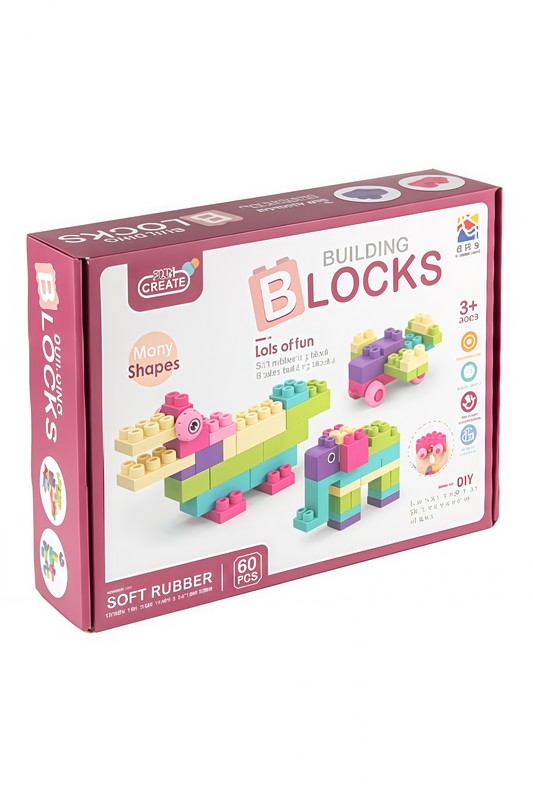 لگو ۶۰ قطعه بزرگ نرم ۳۰۰۸