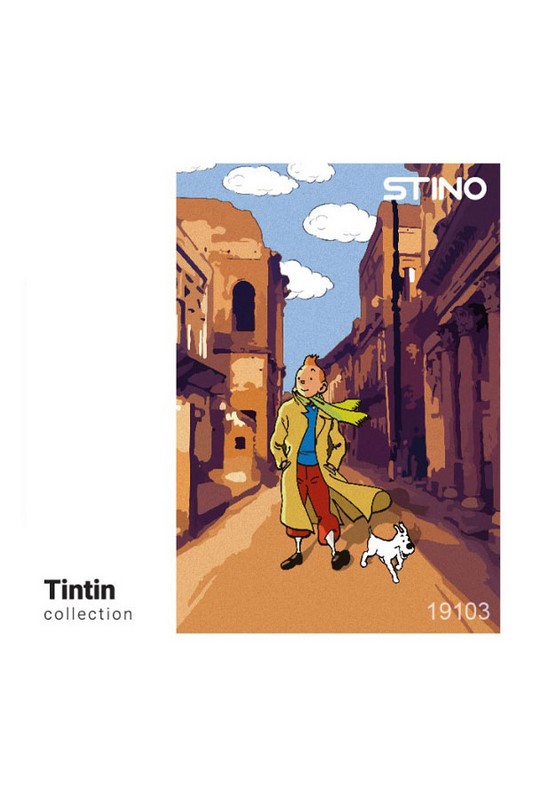 پازل شیشه ای ۲۶۰ تکه طرح تن تن کد ۱۰۳