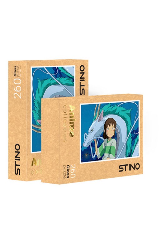 پازل شیشه ای ۲۶۰ قطعه طرح انیمه کد ۱۳۵
