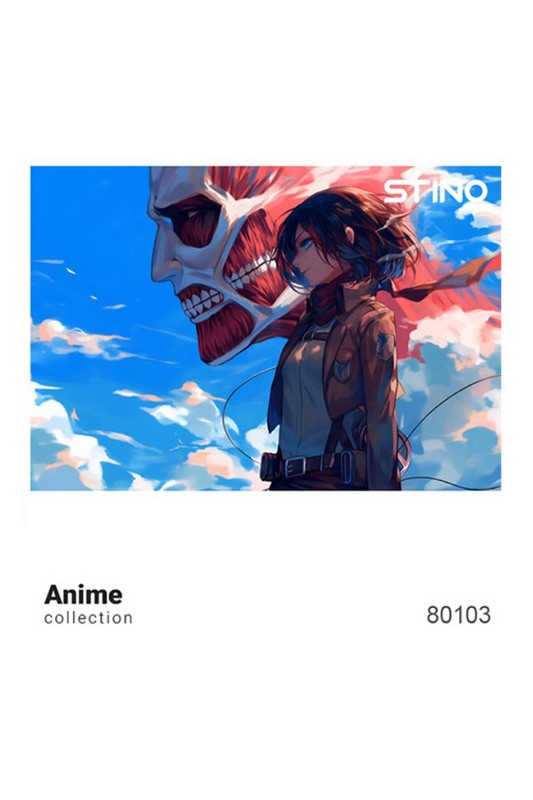 پازل شیشه ای ۲۶۰ قطعه طرح انیمه کد ۱۰۳