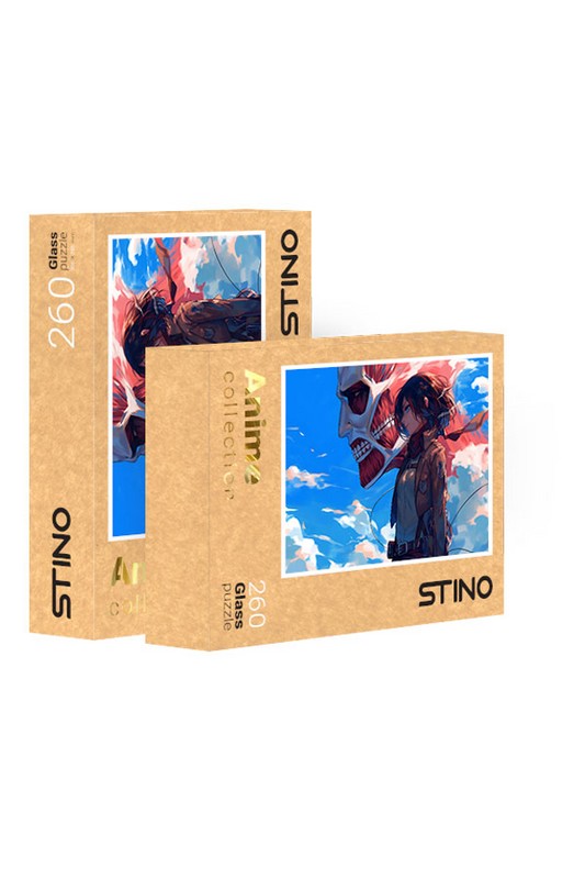 پازل شیشه ای ۲۶۰ قطعه طرح انیمه کد ۱۰۳