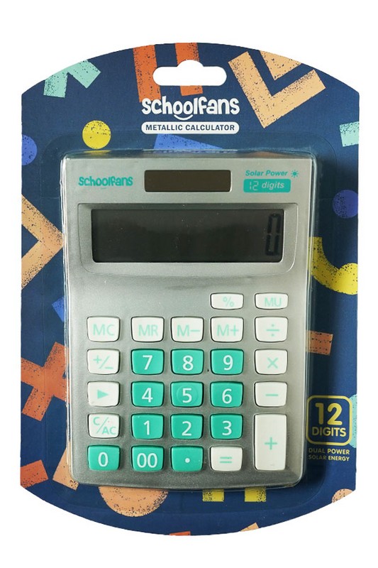 ماشین حساب متالیک FA۹۲۳۳۰۵ اسکول فنس
