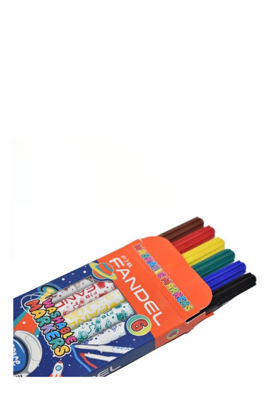 ماژیک ۶ رنگ جعبه مقوای ۹۲۰۴