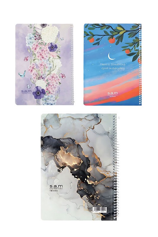 دفتر ۸۰ برگ وزیری سیمی کلاسیک A