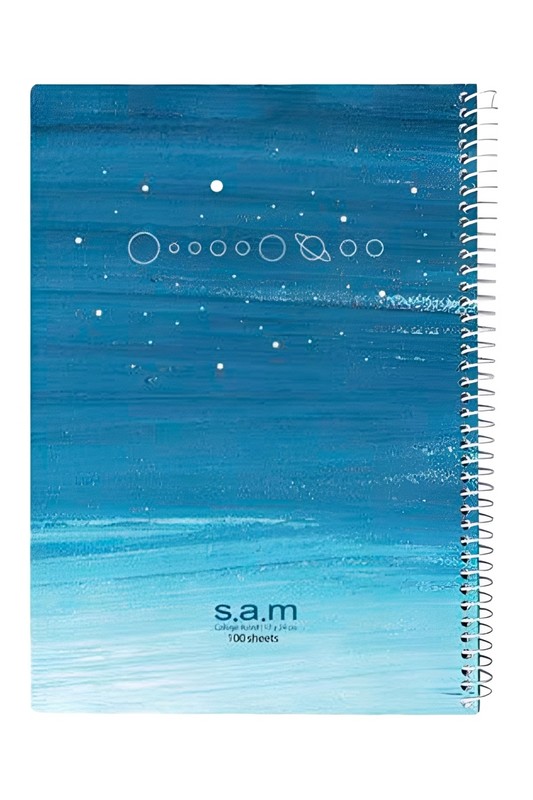 دفتر ۱۰۰ برگ وزیری سیمی کلاسیک B سم