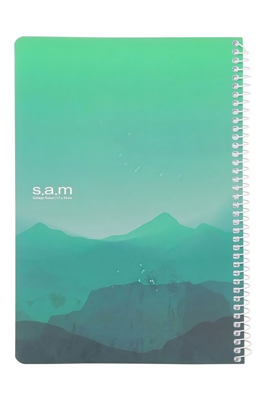 دفتر ۱۰۰ برگ وزیری سیمی کلاسیک B سم