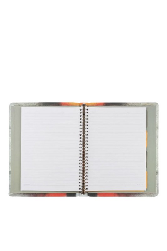 کلاسور با قفل فلزی ۲۶ حلقه ای ۱۰۰ برگ سم