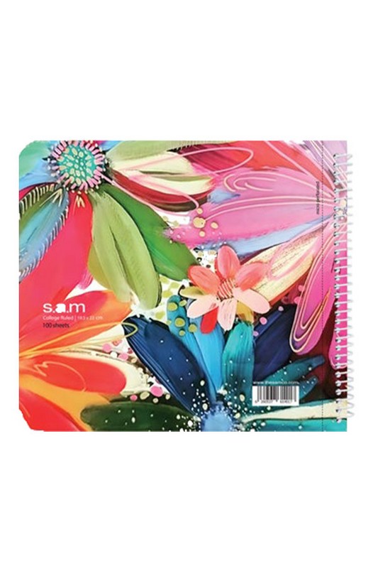 دفتر خشتی ۱۰۰ برگ با پرفراژ و جدا کننده سم