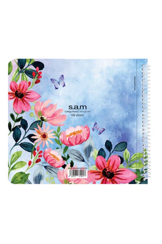 دفتر خشتی ۱۰۰ برگ با پرفراژ و جدا کننده سم