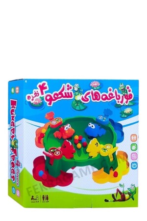 بازی قورباغه های شکمو ۴ نفره