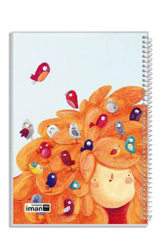 دفتر ۱۰۰ برگ جلد dreams ۰۱۰۶ ایمان